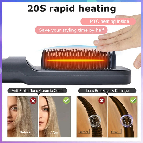 Quick-Smooth Hair Straightener