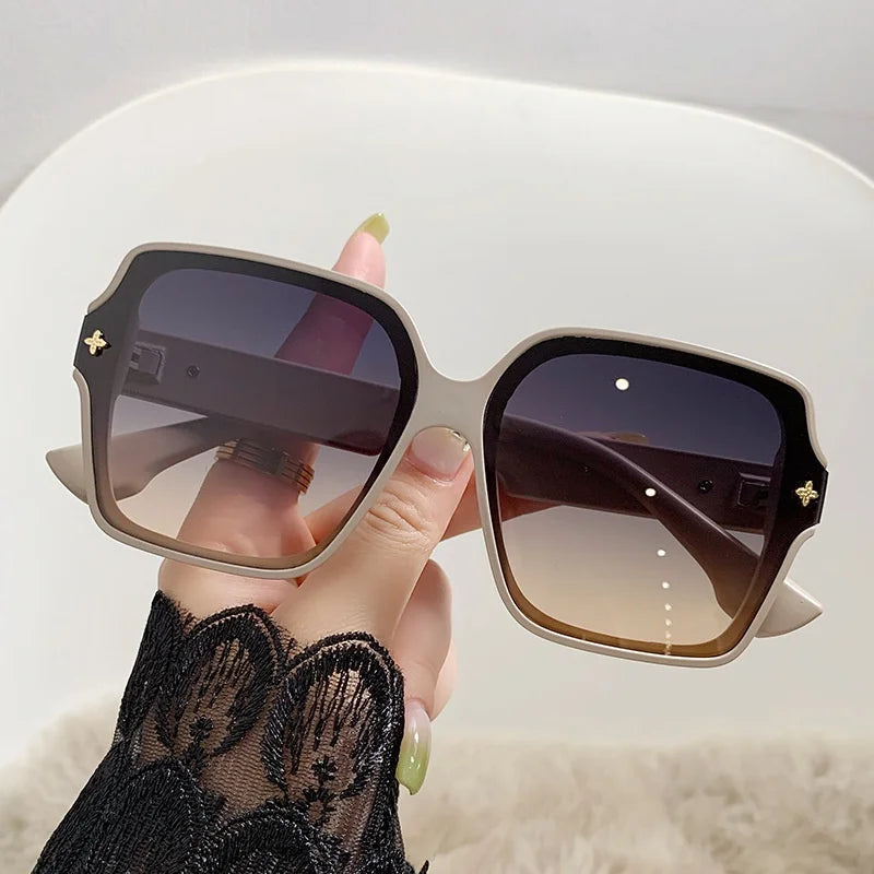 Luxe Square Oversized Sunglasses