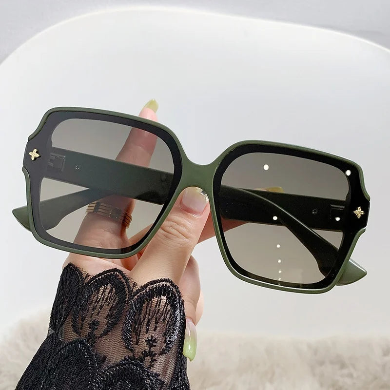 Luxe Square Oversized Sunglasses