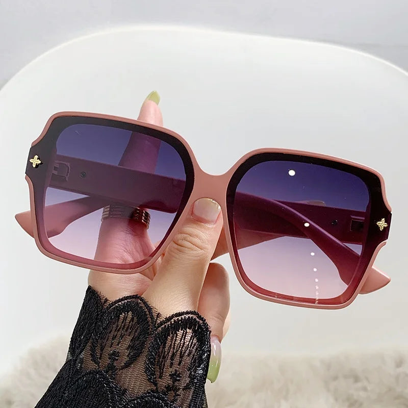 Luxe Square Oversized Sunglasses