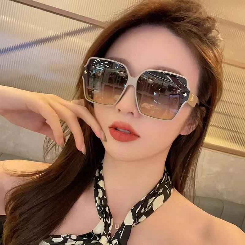 Luxe Square Oversized Sunglasses